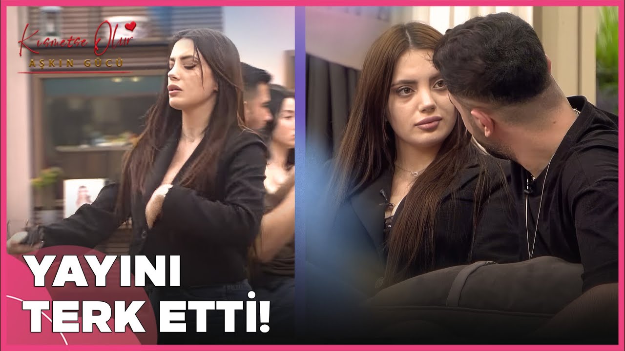 Elif, Sedat'a Sinirlenip Yayını Terk Etti! | Kısmetse Olur: Aşkın Gücü