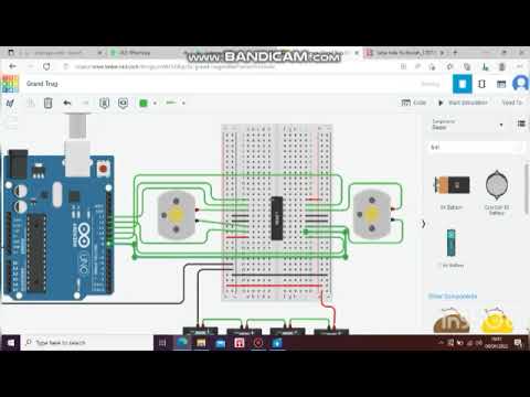 ElLan: 5. Pemrograman Input Serial Output Digital Mobile Robot