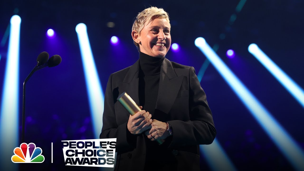 Ellen DeGeneres Wins Daytime Talk Show Award | 2021 People's Choice Awards