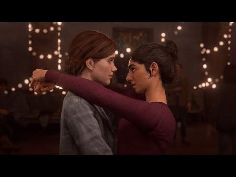 ellie and dina dance scene