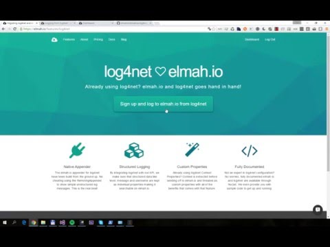 elmah.io Tutorial - Integrating log4net with elmah.io