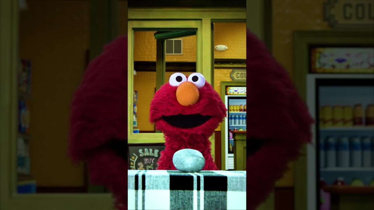 Elmo Meets Rocco Again #sesamestreet #shorts