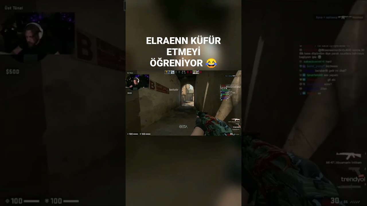 ELRAENN KÜFÜR ETMEYİ ÖĞRENİYOR 😂 #shorts  #elraenn