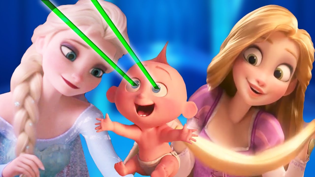 Elsa and JACK JACK