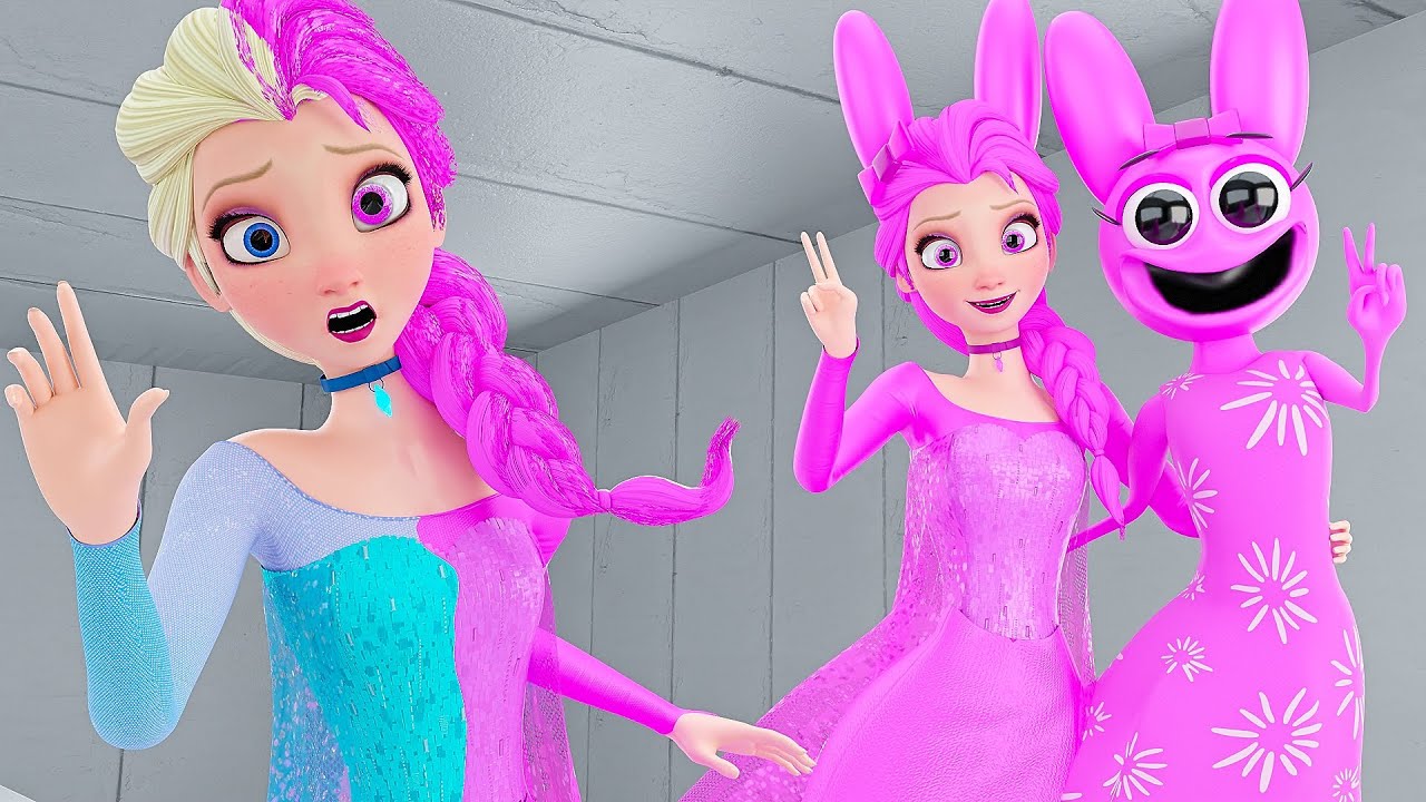 Elsa Frozen - Pinki Transformation!( Incredibox Sprunki Animation!)