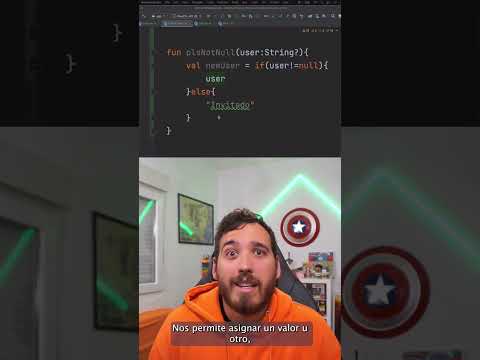 Elvis operator to avoid nullability #Kotlin #KotlinTips