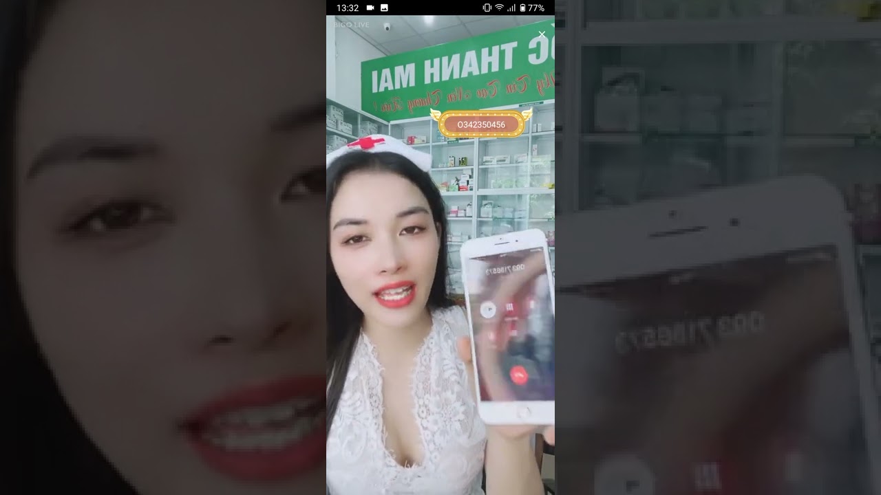 Em Gái Dam Bigo Bán Thuốc Tây Nói Chuyện ABC Cực Phê