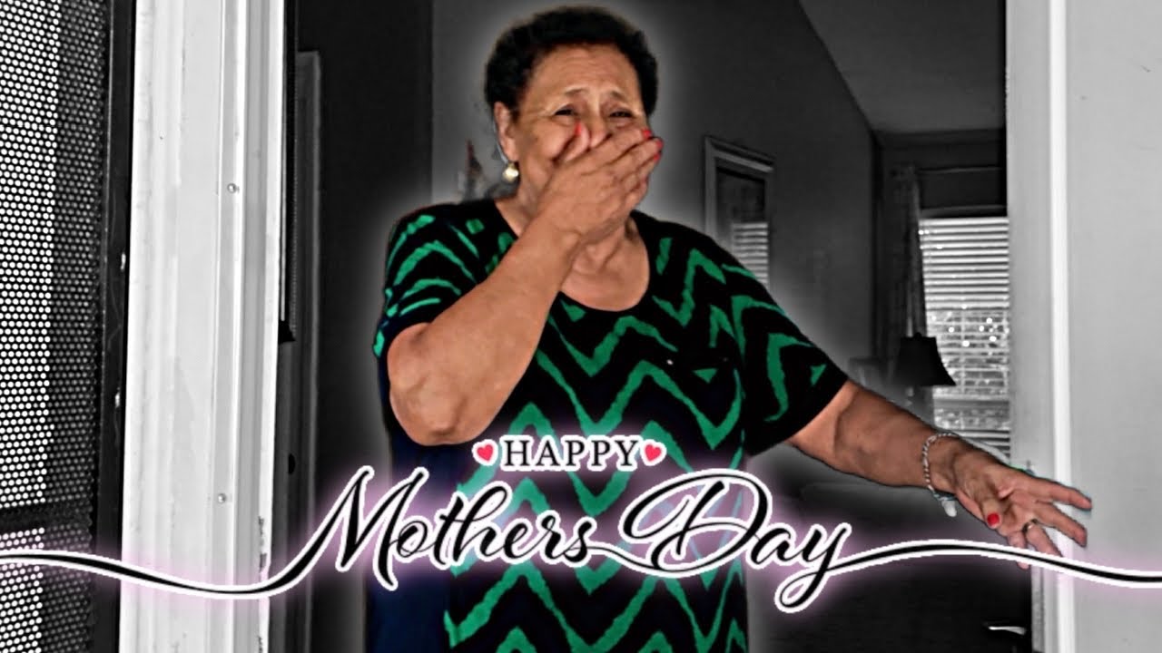 Emi Surprises His Great Grandma For Mothers Day!! 🤍