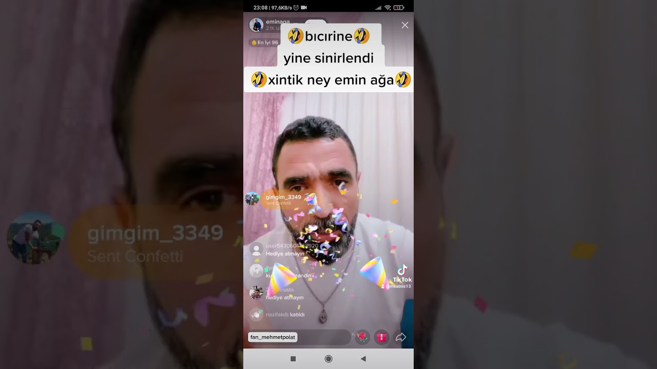 Emin ağa yine sinirlendi🤣(bıçırinee)
