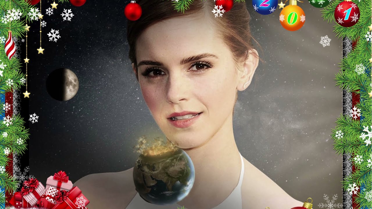 Emma Watson giantess photos Christmas
