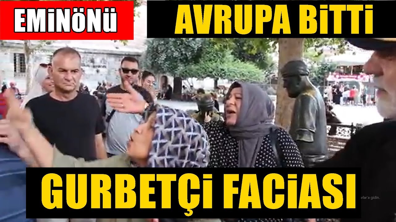 EMİNÖNÜ GURBETÇİ FACİASI | VAHİM SÖZLER | SOLUKSUZ İZLEYECEKSİNİZ | #zdayı #sokakröportajı #gurbetci