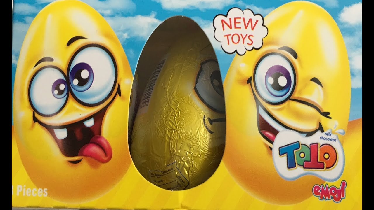 Emoji Kinder Surprise Eggs toy Box Opening افتتاح لعب الاطفال,الأطفال,مفاجأة,بيض,ألعاب مفاجأة
