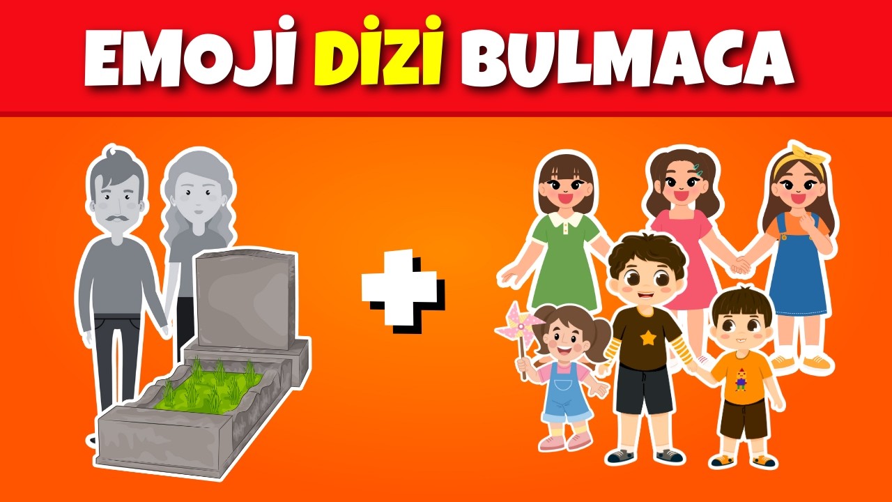 Emojilerden Dizi Bulmaca - 2.Bölüm 🔥📽 Emojilerle Diziyi Tahmin Et | Emoji Dizi Bilmece Testi