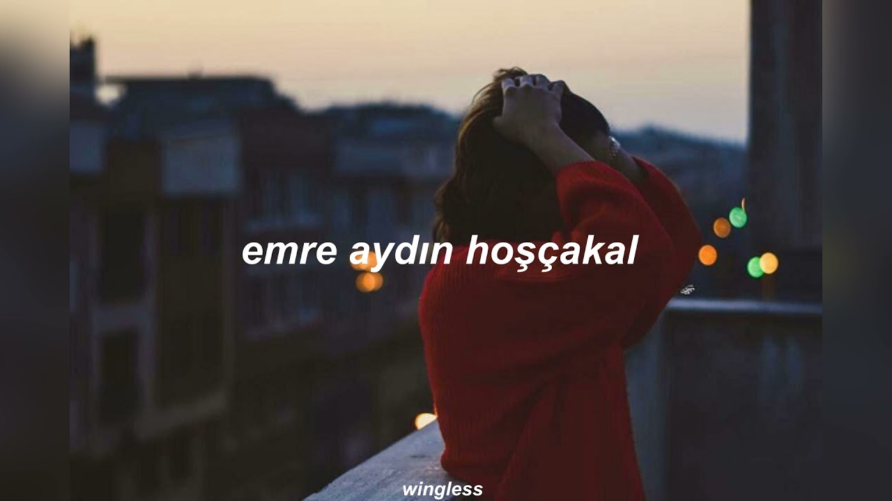 emre aydın - hoşçakal (slowed+reverb)