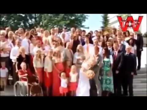 En komik düğün kaza videoları izle 2016