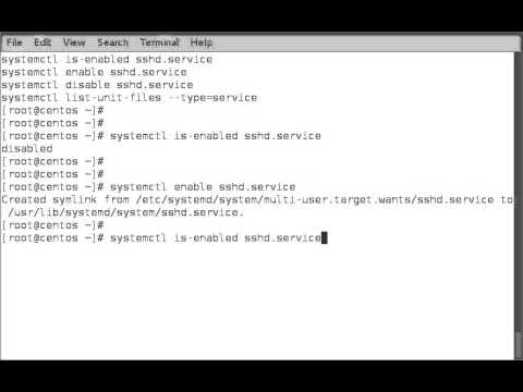 Enable or Disable services to start at boot with Systemctl on RHEL or CentOS