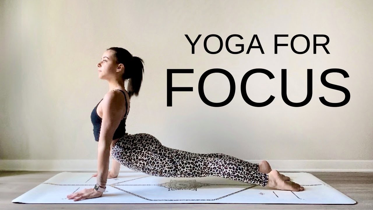 Energizing Vinyasa Yoga For Focus | 30-Min Practice + Meditation