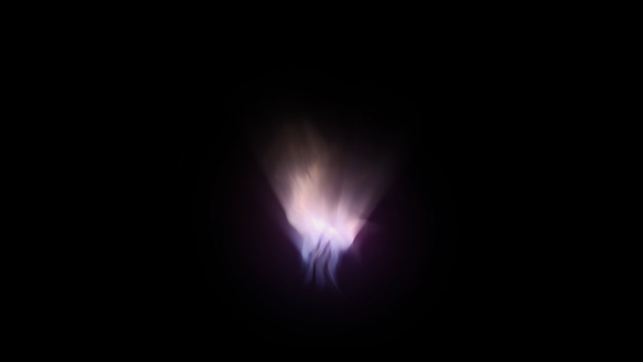 Energy Aura 04- Black - Blue - Green Screen 4K- Free Footage -04