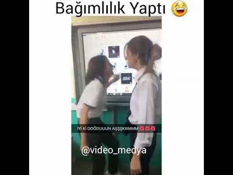 Enes batur dansı yapan liseli kızlar
