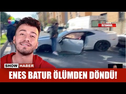 Enes Batur ölümden döndü!