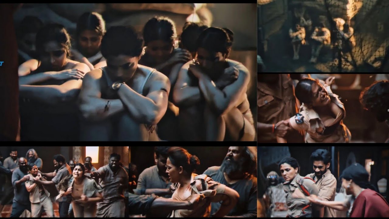 ENF HIDDEN NUDITY - INDIAN GIRLS STRIP N@KED BY VILLAINS | MOST EMBARASSING MOVIE SCENE | PART - 1
