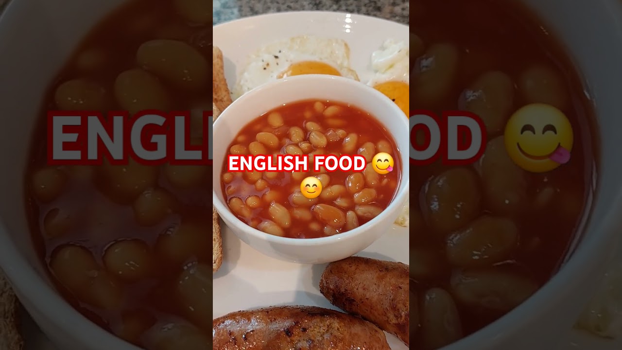 English Breakfast 🍞🍳🥓🫘 #shortvideo #food #asmr #breakfast