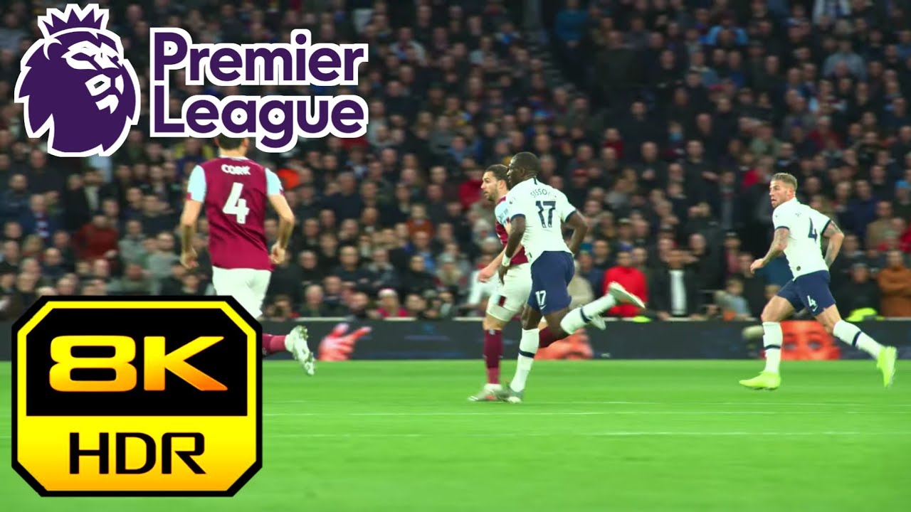 English Premiere League in 8K HDR