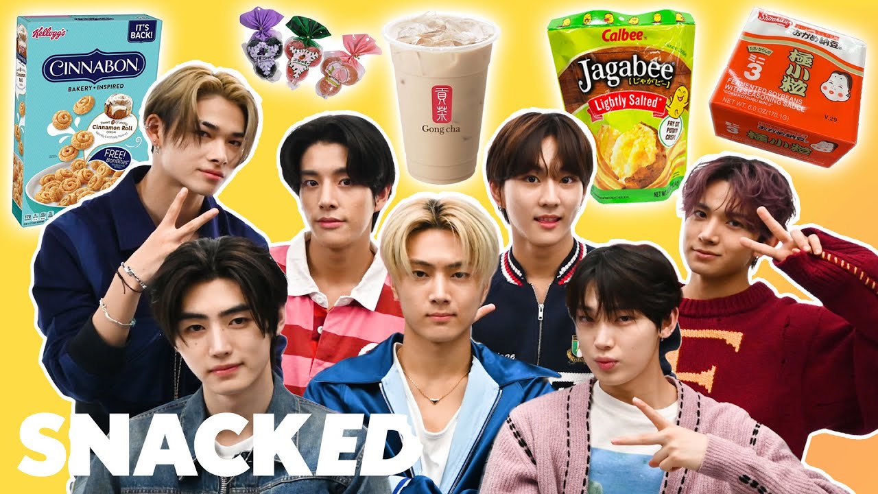 ENHYPEN Swap Favorite Snacks | Snacked