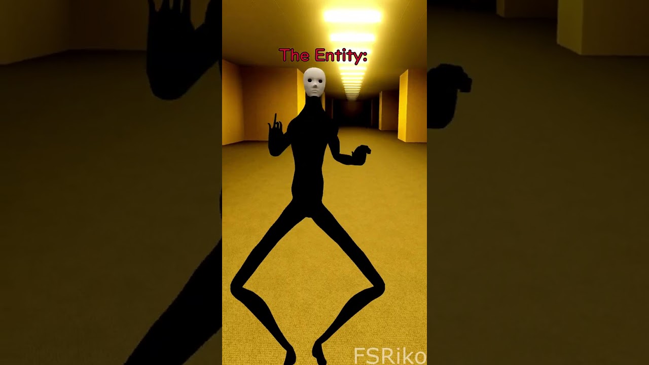 Entering the Backrooms be like👀