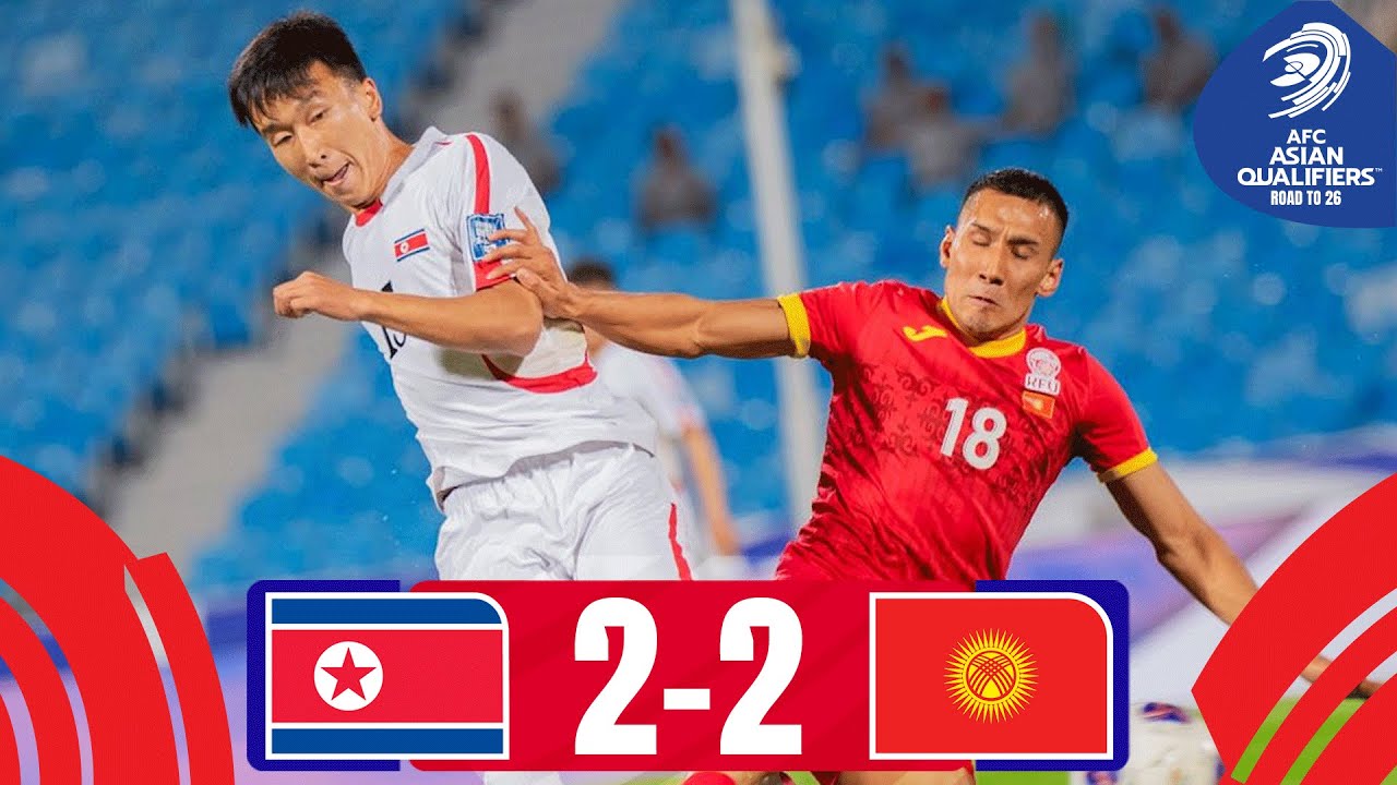 Entertaining comeback in vain | DPR Korea - Kyrgyz Republic | Highlights #AsianQualifiers Road To 26