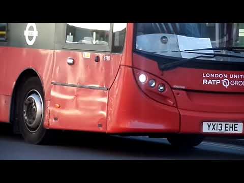 Enviro 200 (On Loan from Abellio) London United RATP 8118 YX13EHE Route K1 at New Malden High Street