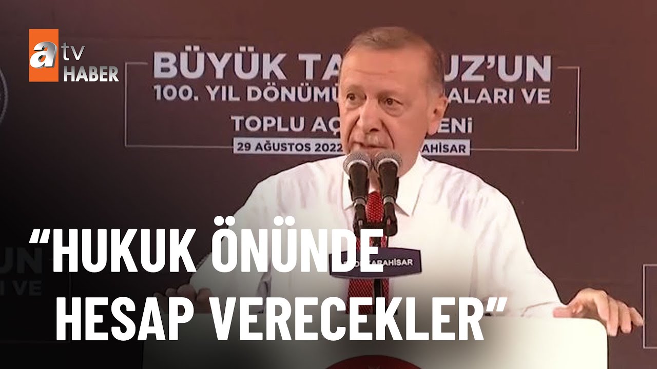 Erdoğan, şarkıcı Gülşen’in tepki çeken sözleri hakkında konuştu -  atv Ana Haber 30 Ağustos 2022