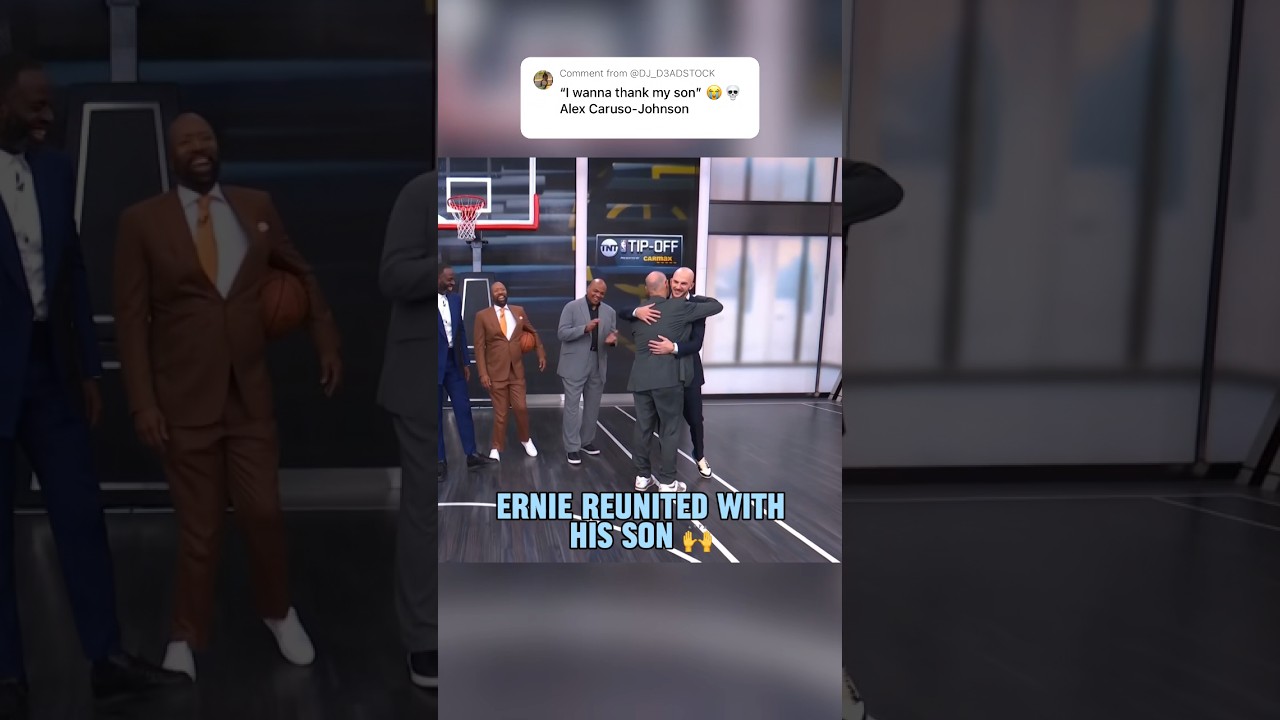 Ernie Johnson and his 