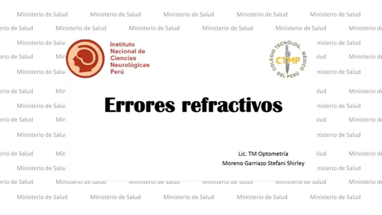 ERRORES REFRACTIVOS