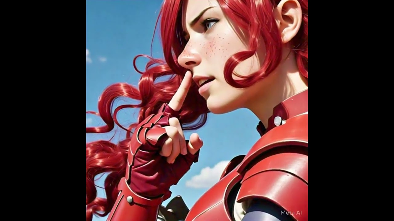 😳Erza Scarlet Beautiful  Cosplay Picking Her Nose  Ai