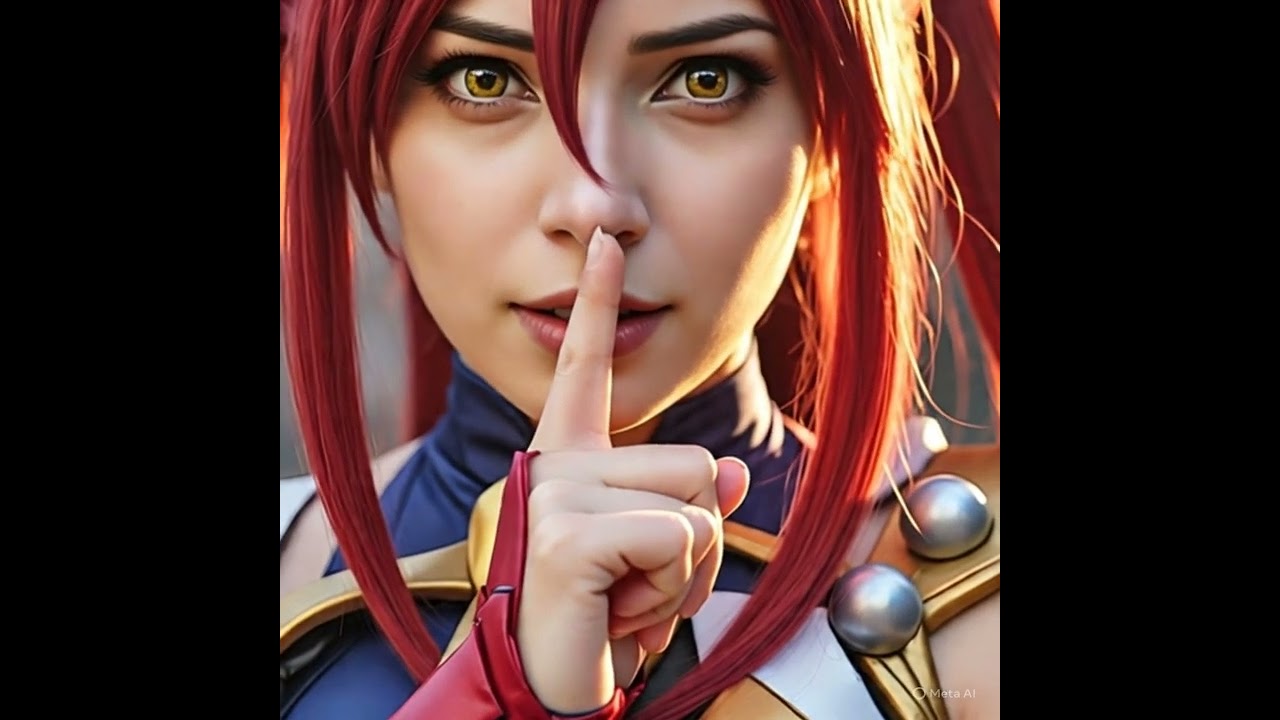 Erza Scarlet Beautiful  😯Picking Her Nose Finger  Ai
