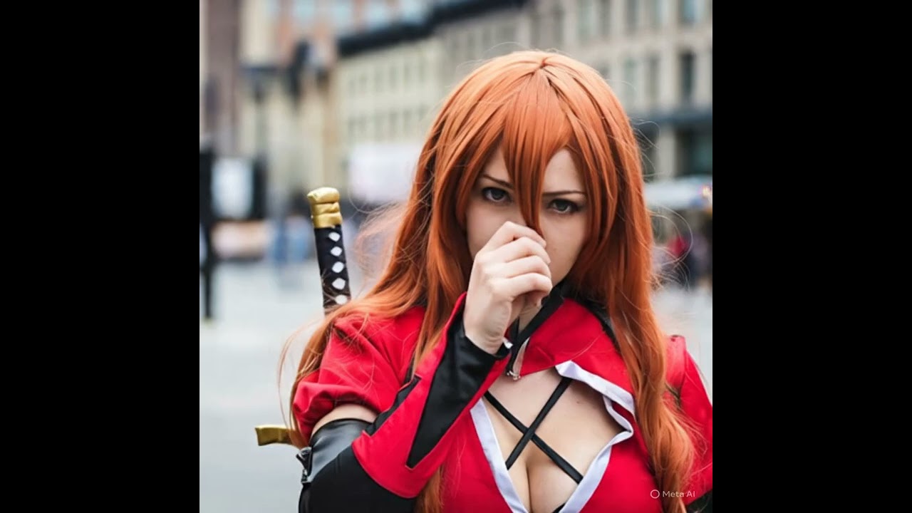 Erza Scarlet Beautiful  Picking Her Nose Finger Ai 👏