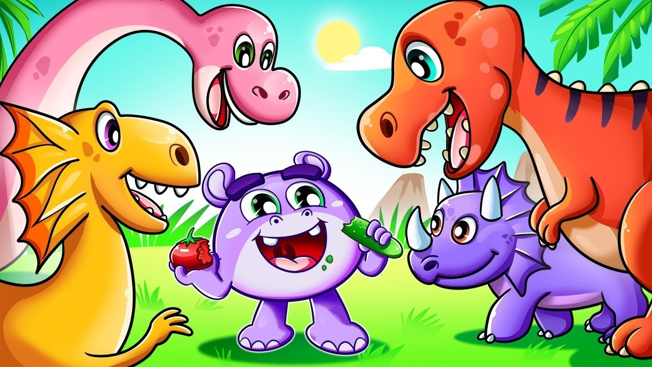 Escape From T rex - Nursery Rhymes & Kids Songs | Zozo Bee Songs