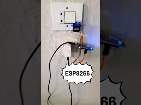 ESP8266 Smart Light Switch with Servo Motor