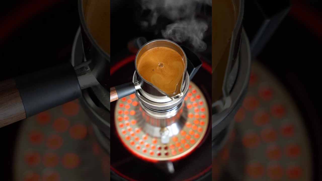 Espresso with the 9barista Espresso Maker #coffee
