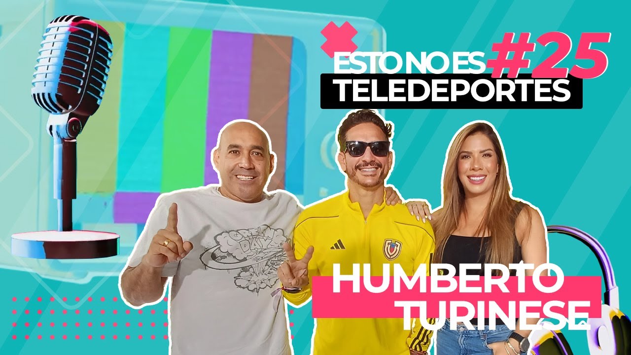 🔥🔴🎙️ESTRENO🎙️🔴🔥- Episodio 25: Humberto Turinese, un rockstar en el periodismo deportivo 😎🤘