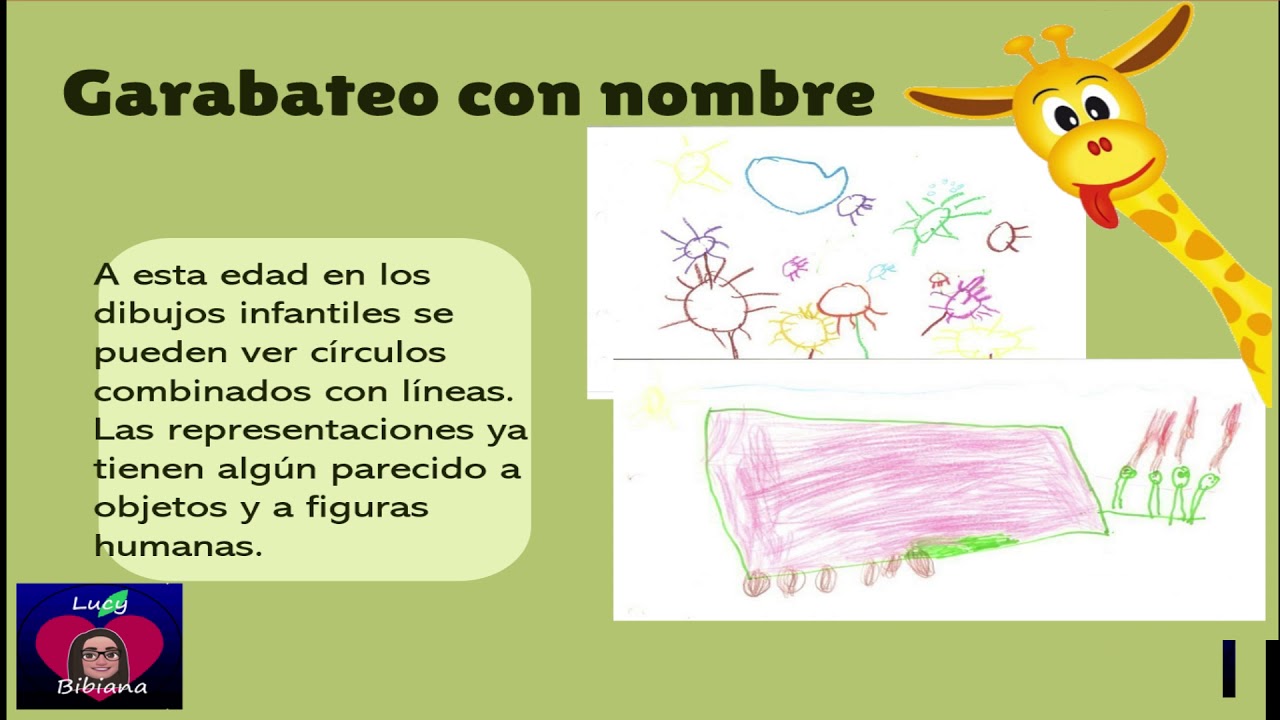Etapas del dibujo infantil (preescolar)