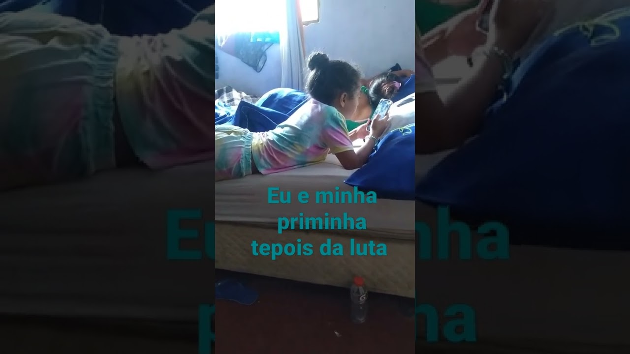 eu e minha priminha tepois da luta🥋