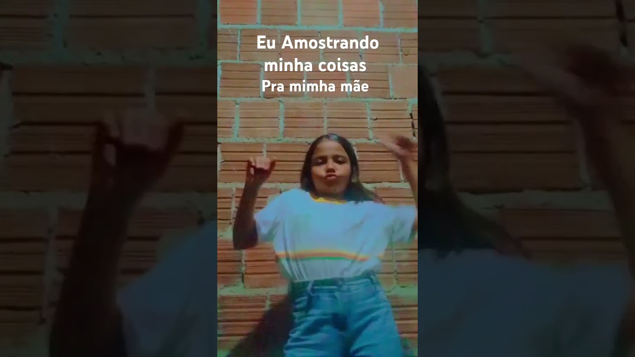 eu Mostrando minha coisas pra minha mãe