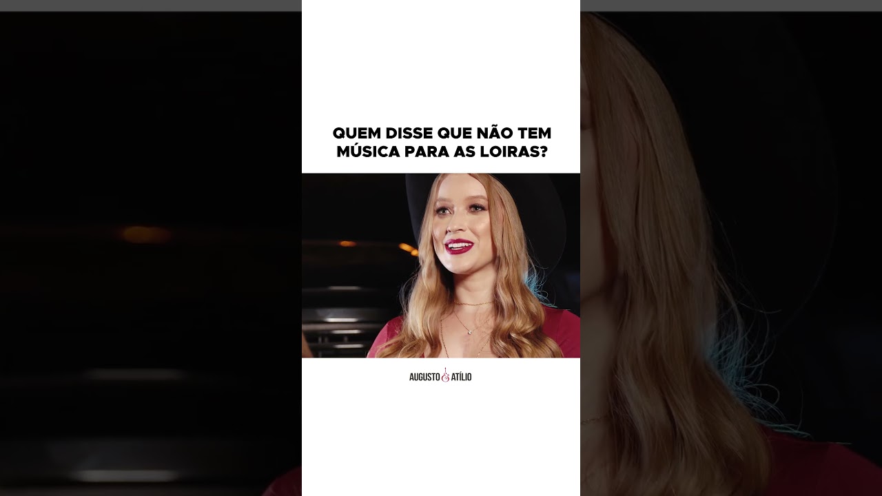 Eu ouvi música pras Loiras? Pronto 😂😂😂