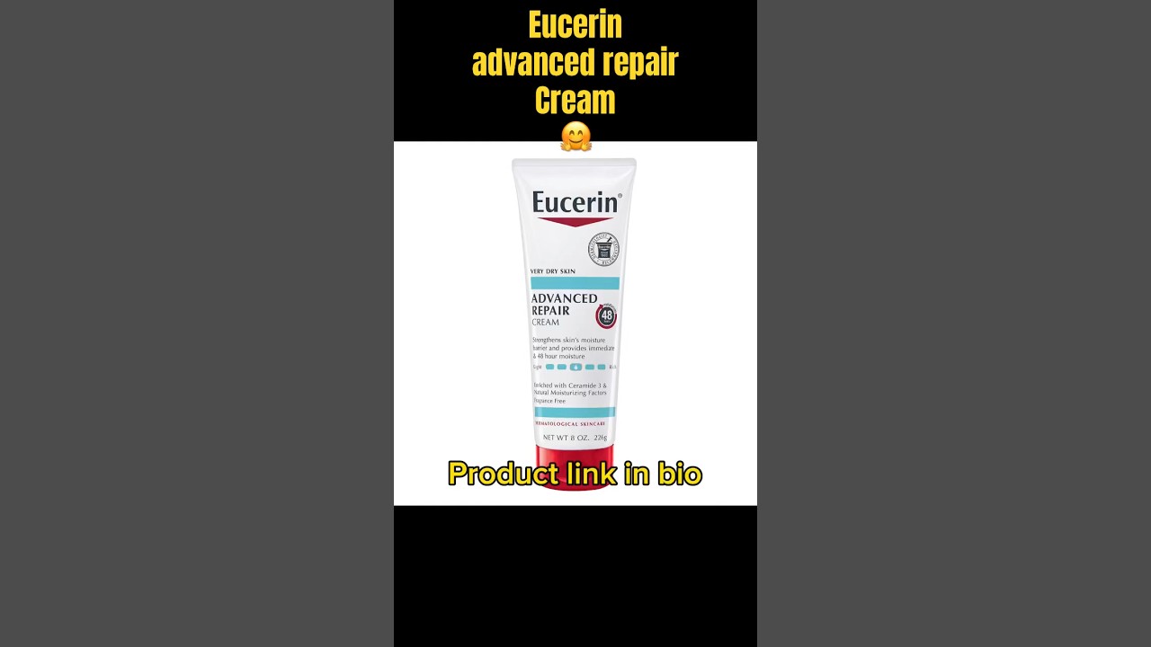 Eucerin Advanced Repair Body Cream #skincare #amazon #eucerin