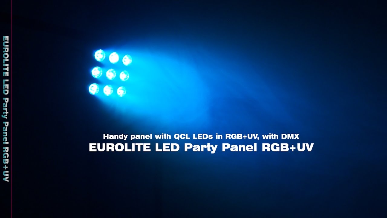 EUROLITE LED Party Panel RGB+UV