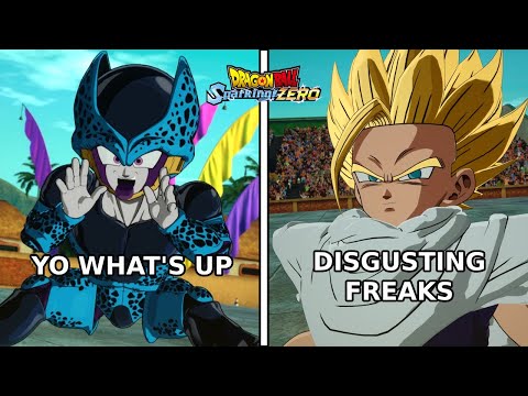 Even Teen Gohan is disgusted by Cell Jr! - Unique Interactions #dragonballsparkingzero