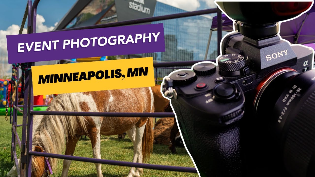 Event Photography Vlog - Company Family Picnic - Minneapolis, MN