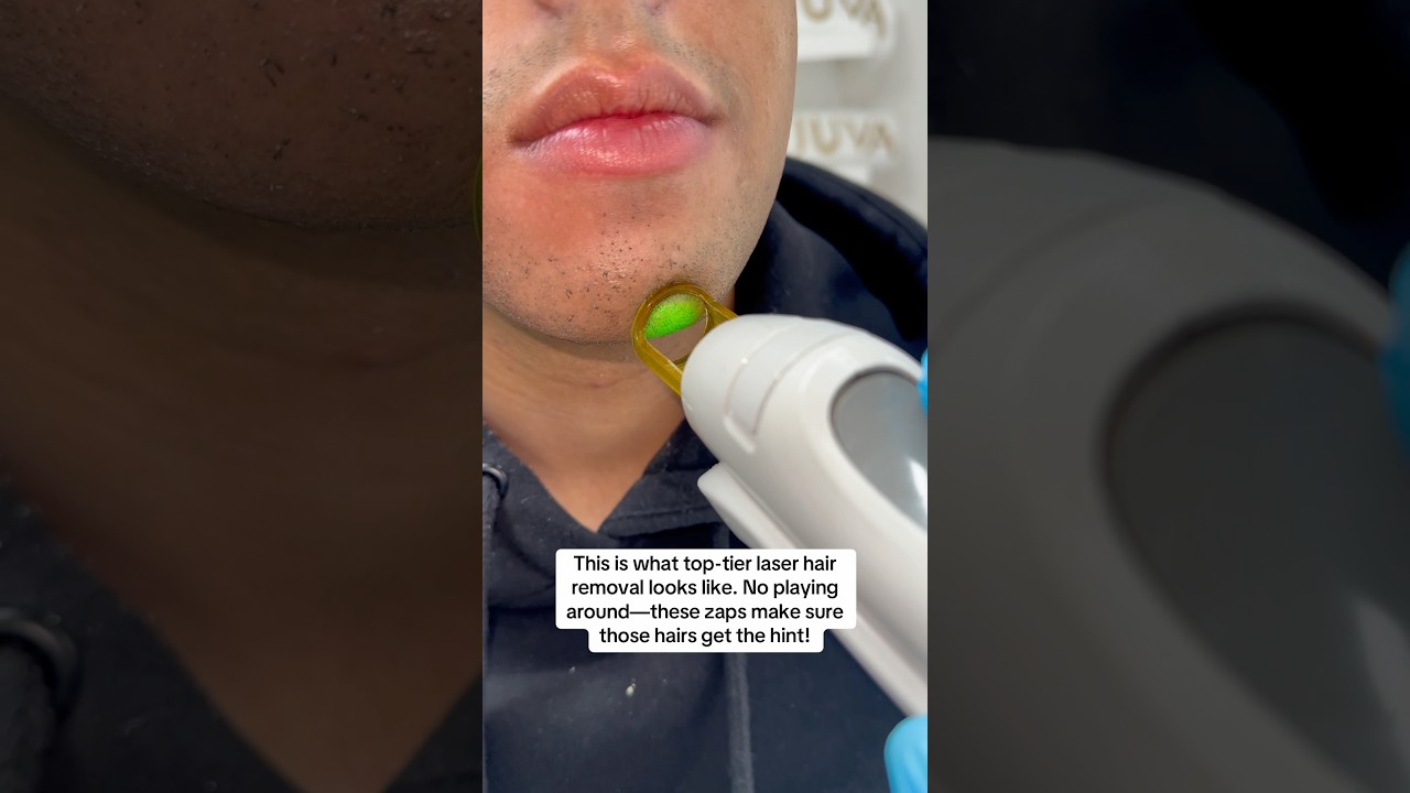 Ever wondered what the most effective laser hair removal treatment looks like? Well now you know…